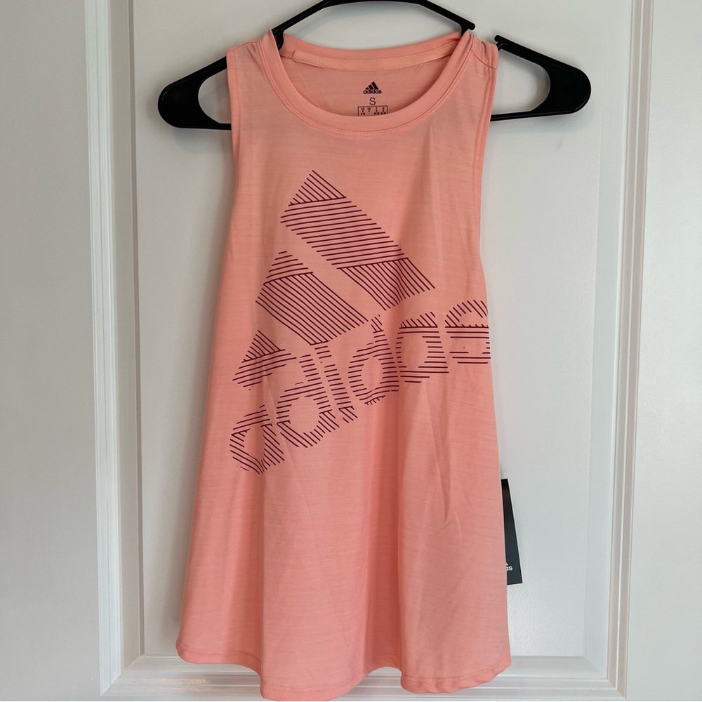 NWT Adidas Workout Running Tank Top Racerback Women’s Size Small